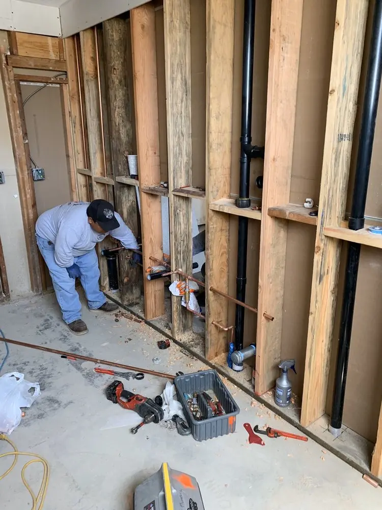 Commercial rough-in plumbing for Commercial Plumbing in Northville